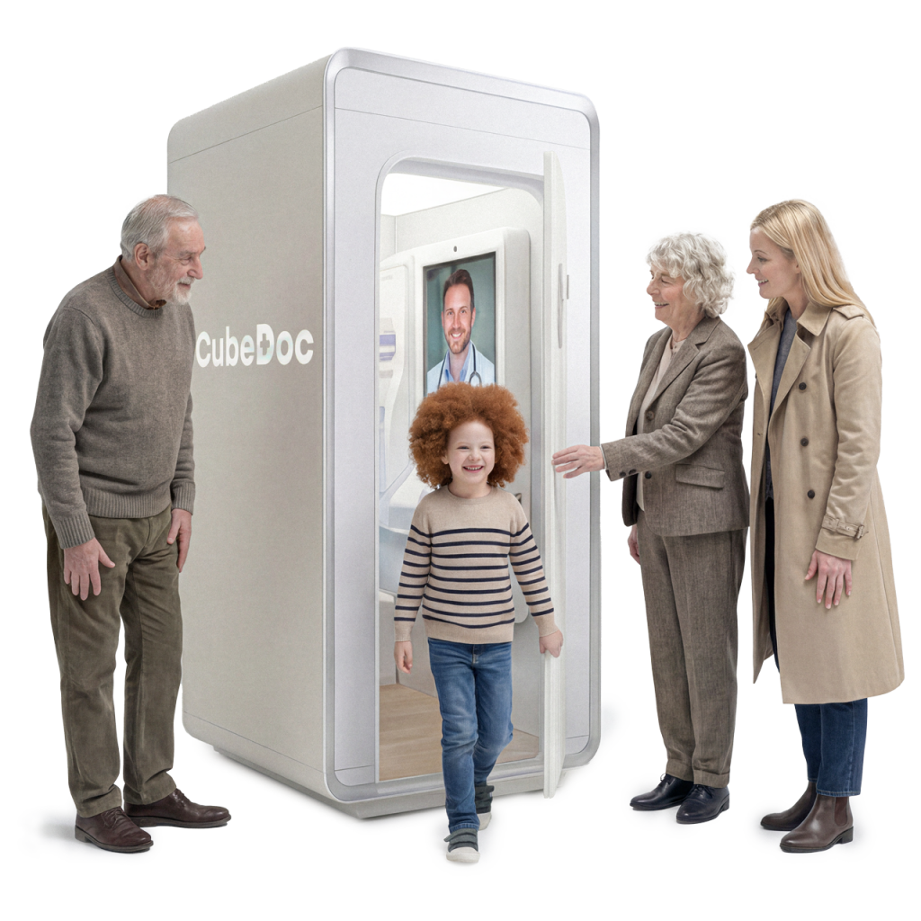 CubeDoc Cube mit Familie